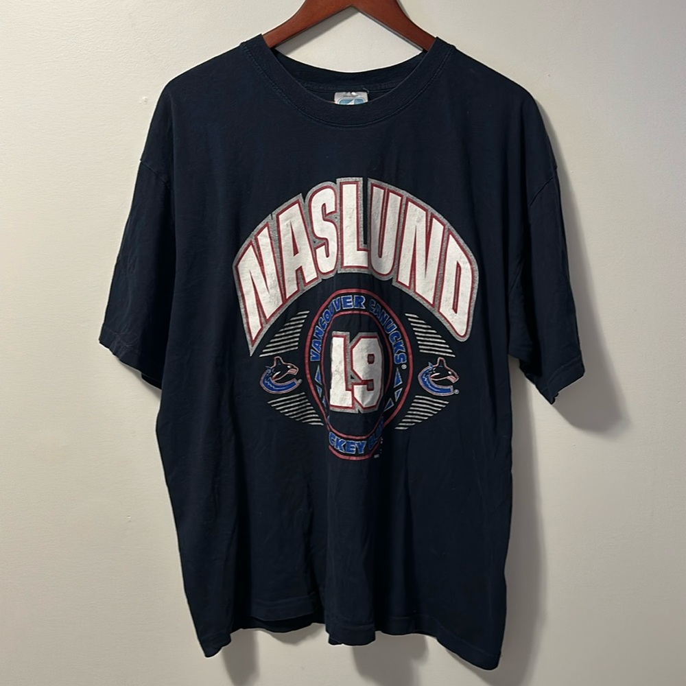Vancouver Canucks Naslund tshirt men’s sz xl GUC